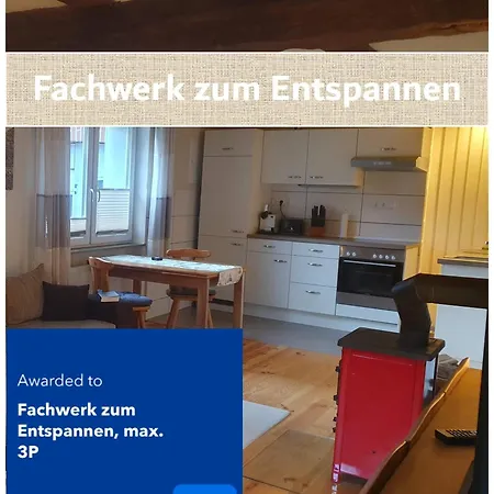 Fachwerk Zum Entspannen, Max. 3p * Bad Emstal
